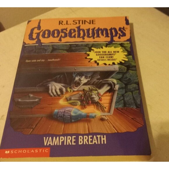 R.L. Stine's Goosebumps Book #49 Vampire Breath Preowned - Picture 5 of 7